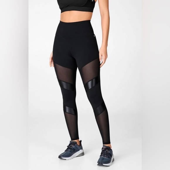 Fabletics PowerHold Black Define PowerHold High-Waisted Legging SZ SM - Picture 1 of 5
